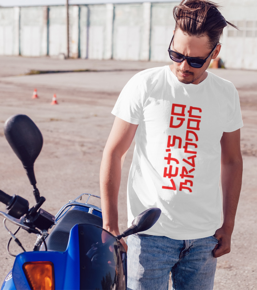 Let’s Go Brandon Japanese Language T-Shirt