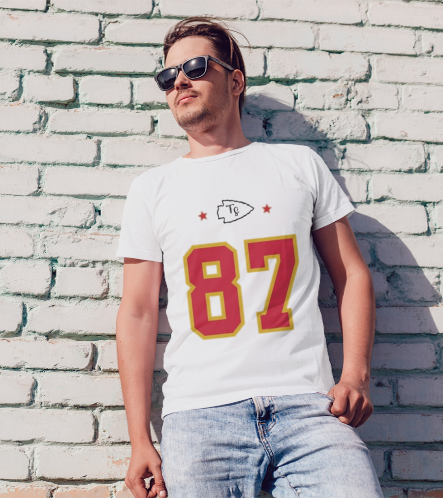 Travis Kelce Jersey 87 Chiefs Swift Kelce 87 T-Shirt