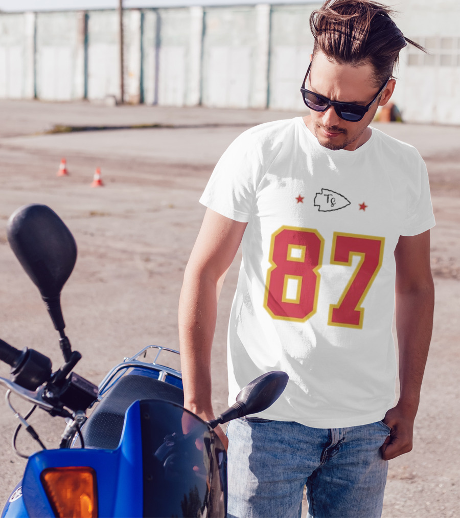 Travis Kelce Jersey 87 Chiefs Swift Kelce 87 T-Shirt