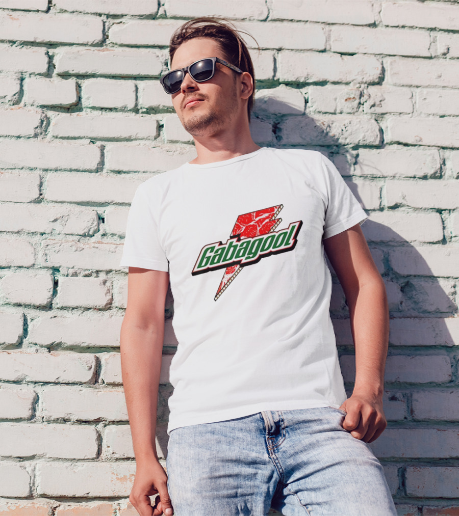 Gabagool Gatorade Parody Lightning Bolt Meat T-Shirt
