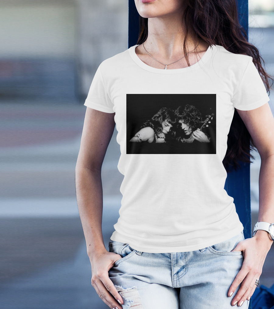 Queen Freddie Mercury Brian May Live Iconic Performance Photo T-Shirt