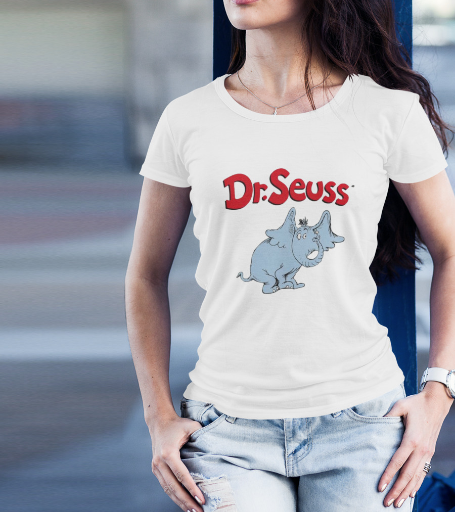 Dr. Seuss Horton Blue Elephant Classic T-Shirt