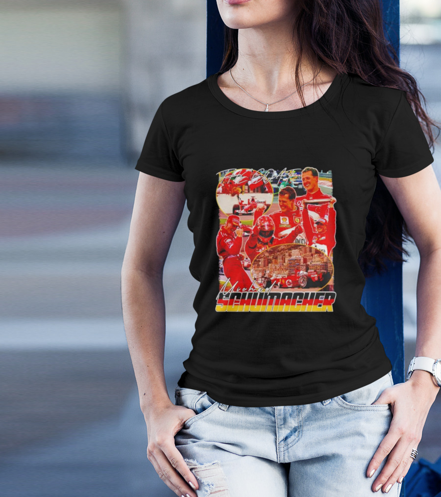The Goat Michael Schumacher Ferrari Racing Champion T-Shirt