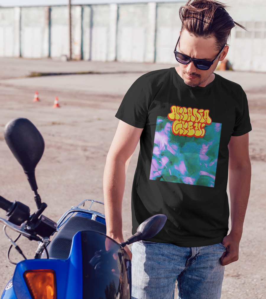 Arcadia Grey Graffiti Smart Punk Concept Psychedelic Vibes T-Shirt