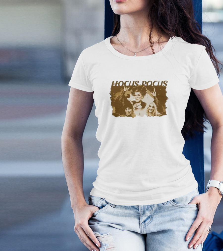 Hocus Pocus Sanderson Sisters Vintage Halloween Image T-Shirt