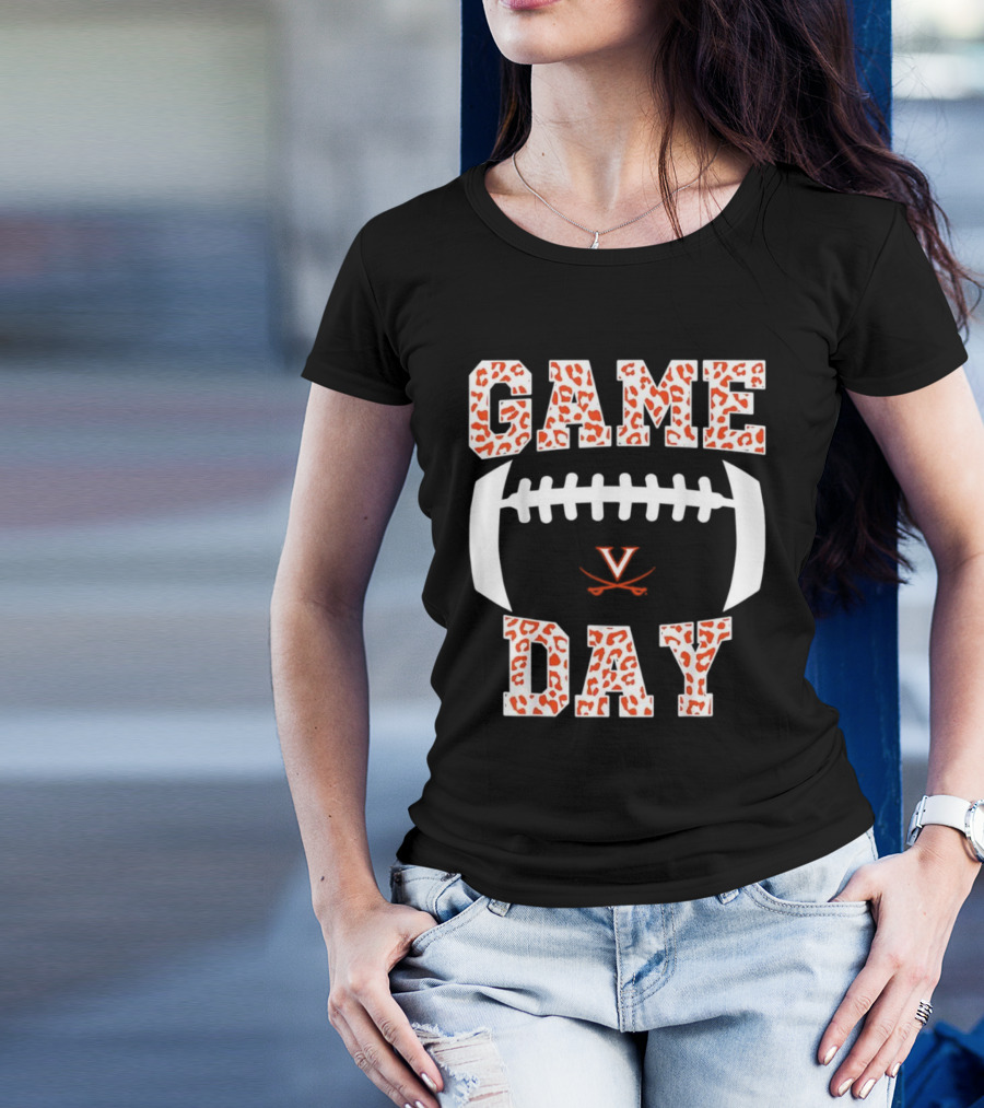 Virginia Cavaliers Game Day Football T-Shirt