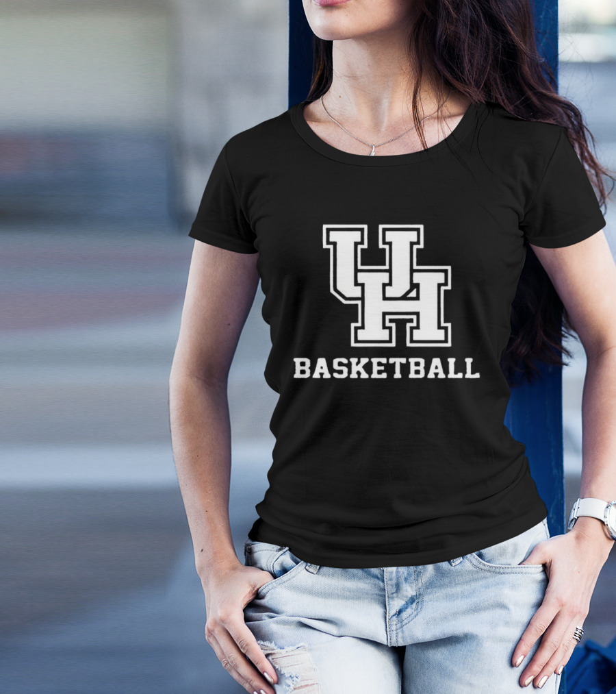 UH Basketball Houston Cougars Team Sports Apparel Stadium Fans T-Shirt