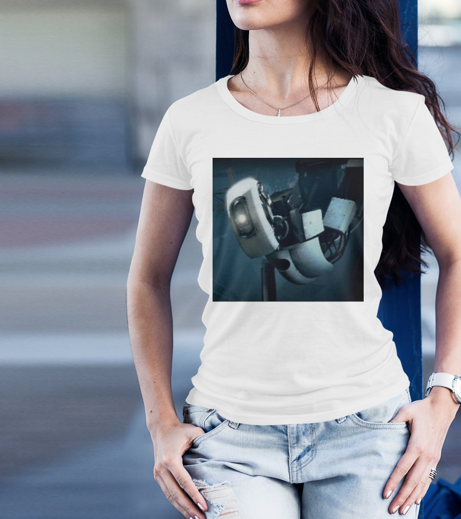 Actual Lesbians Robo Mommys Little Test Subject Portal Character GLaDOS T-Shirt