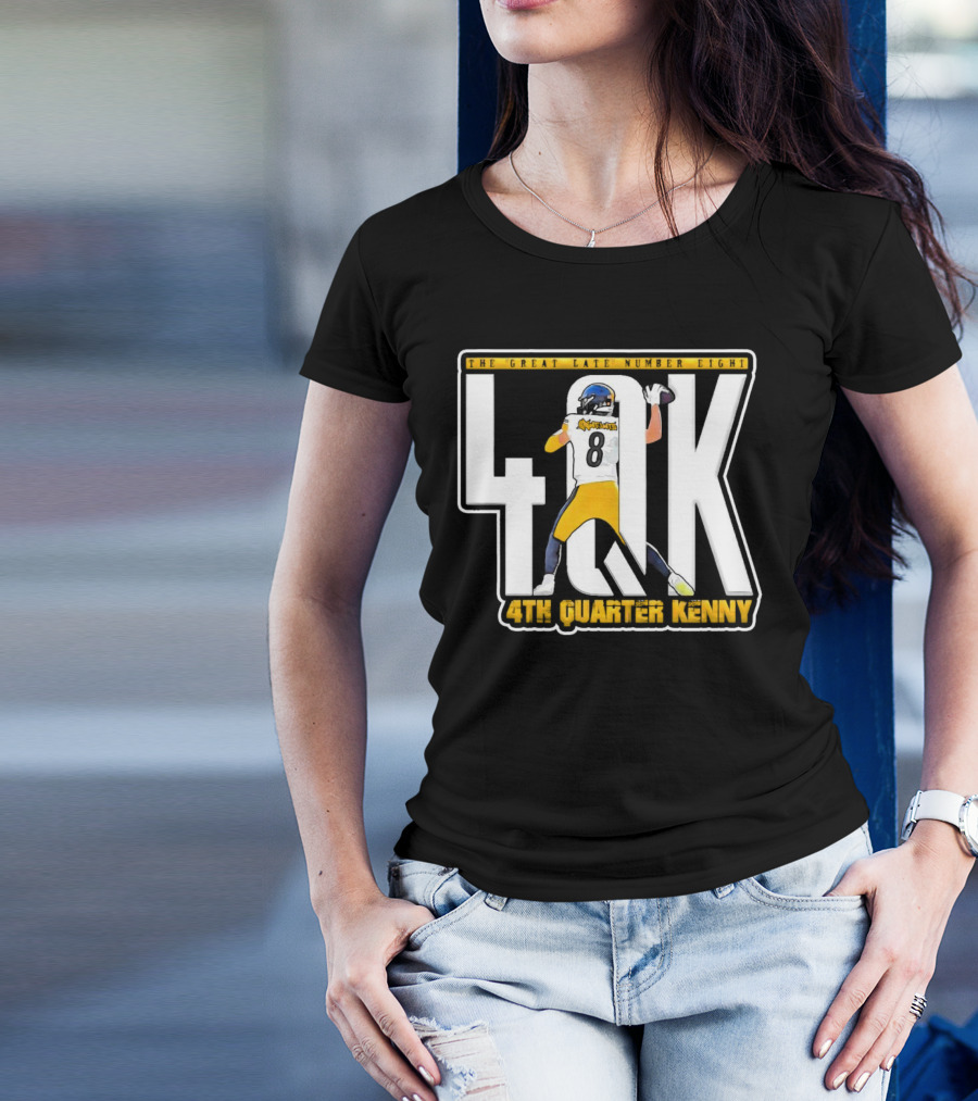4th Quarter Kenny The Great Late Number Eight T-Shirt