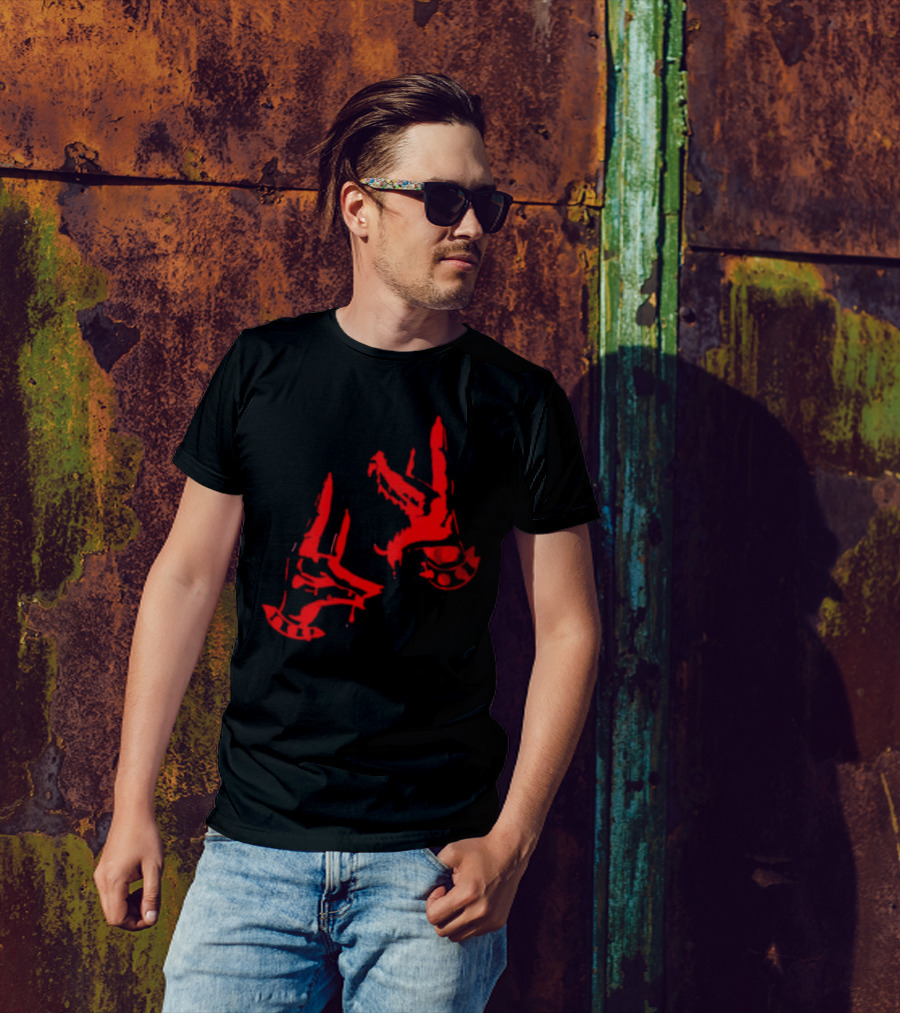 Paradox Bad Dog Cerberus Heads Red T-Shirt