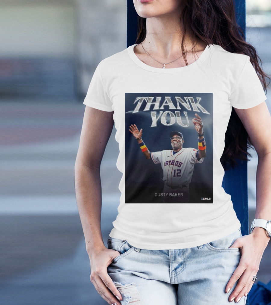 THANK YOU DUSTY BAKER ASTROS MLB T-Shirt