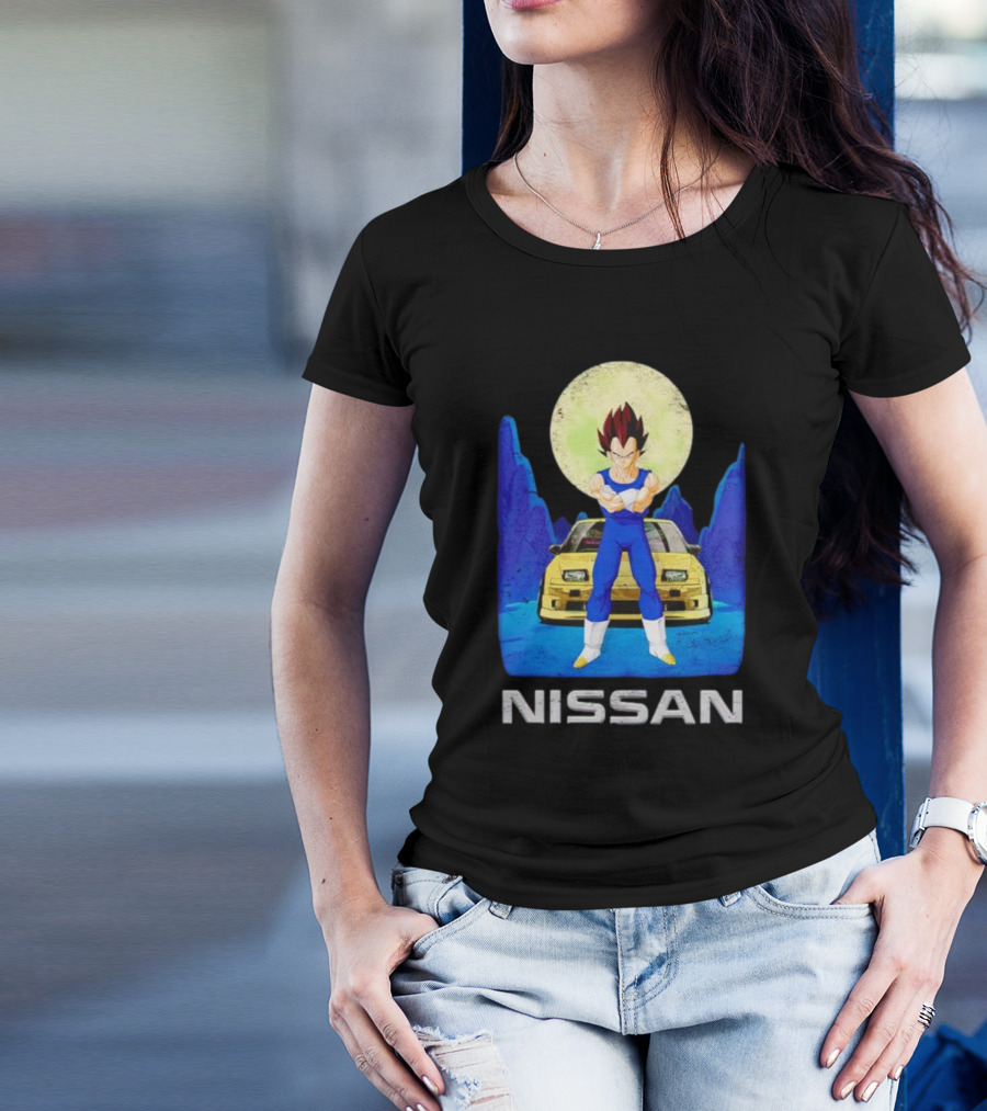 Nissan Vegeta Anime Classic Car Fusion T-Shirt