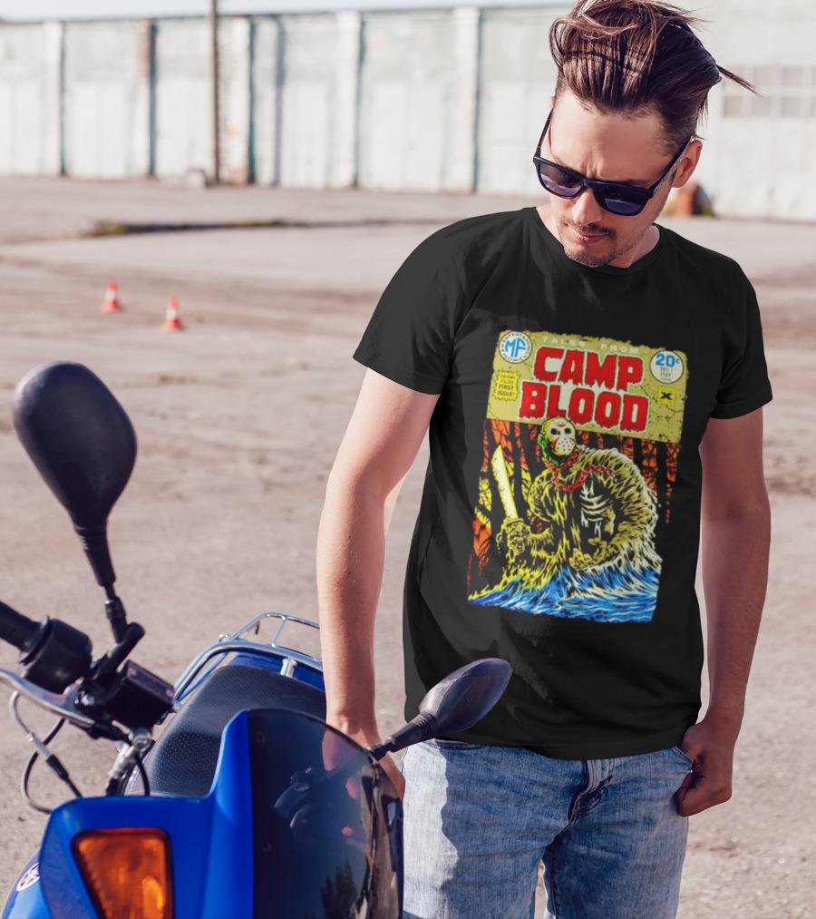 Tales From Camp Blood First Issue Jason Voorhees Comic Style 20¢ No. 1 May T-Shirt
