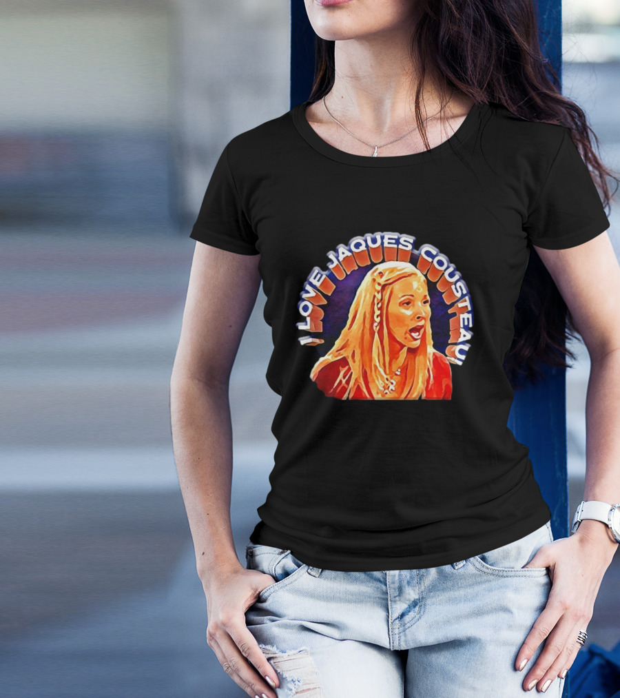 I Love Jaques Cousteau Phoebe Fan T-Shirt