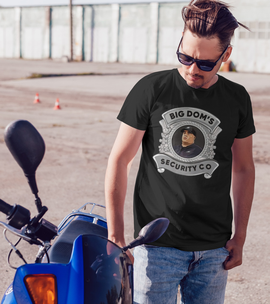 Big Dom’s Security Co Badge T-Shirt