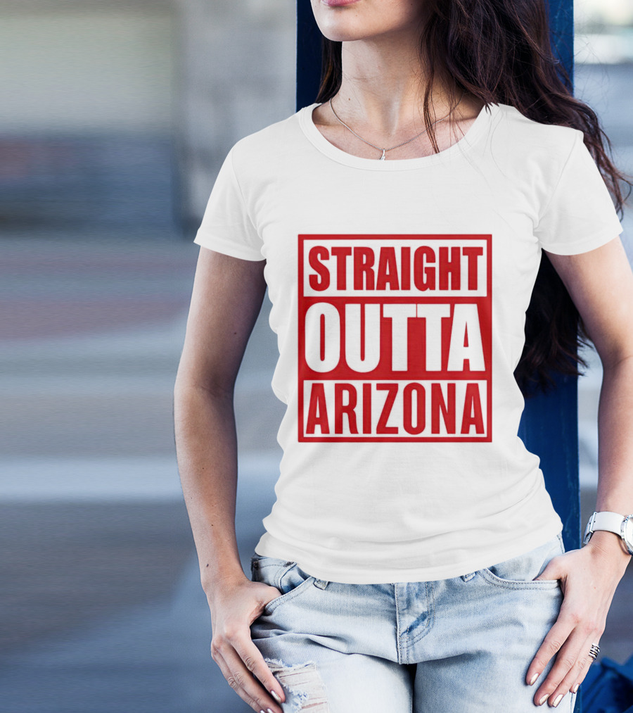 Straight Outta Arizona Diamondbacks T-Shirt