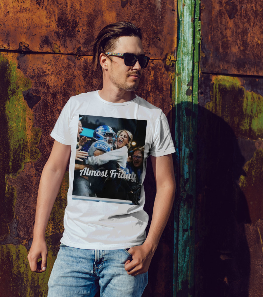 Almost Friday Lions Celebration Hug T-Shirt