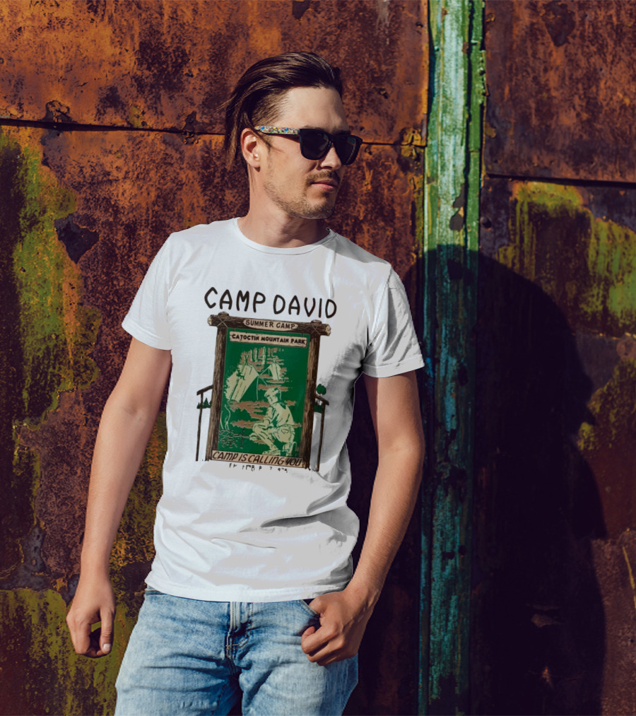 Camp David Summer Camp Catoctin Mountain Park Camp Is Calling You T-Shirt