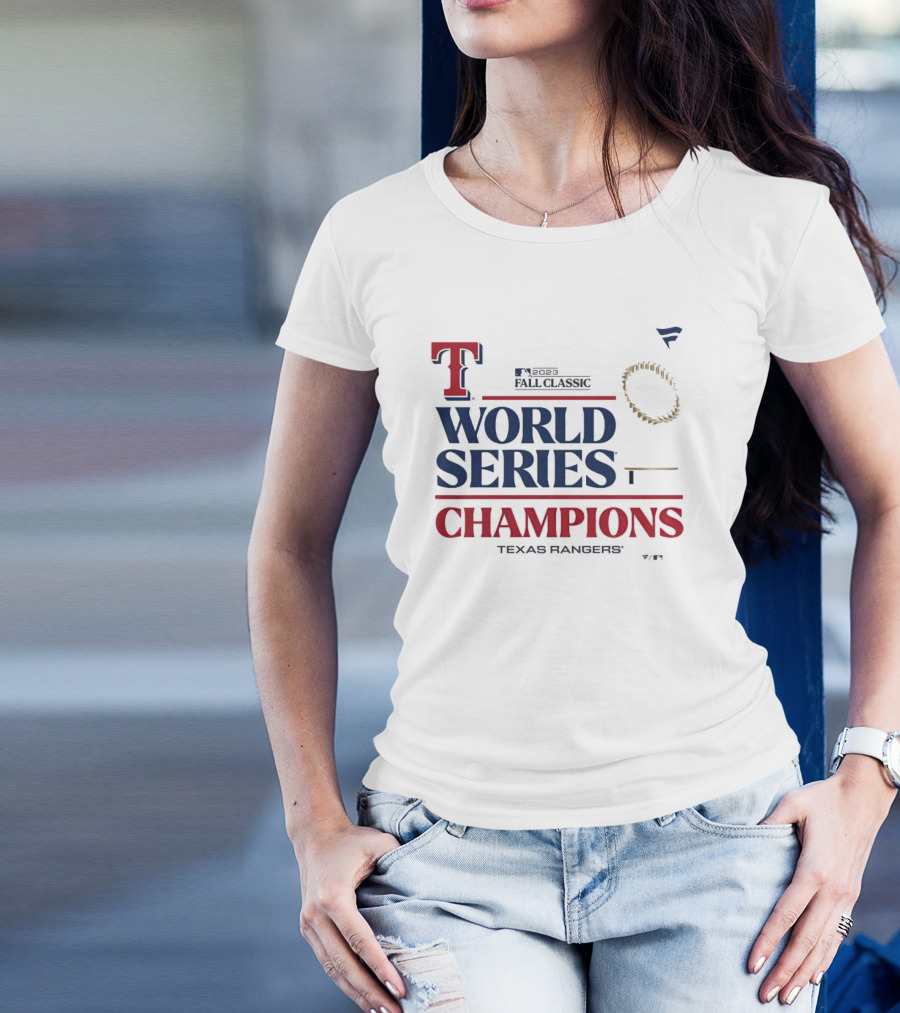 Texas Rangers Fall Classic World Series Champions T-Shirt