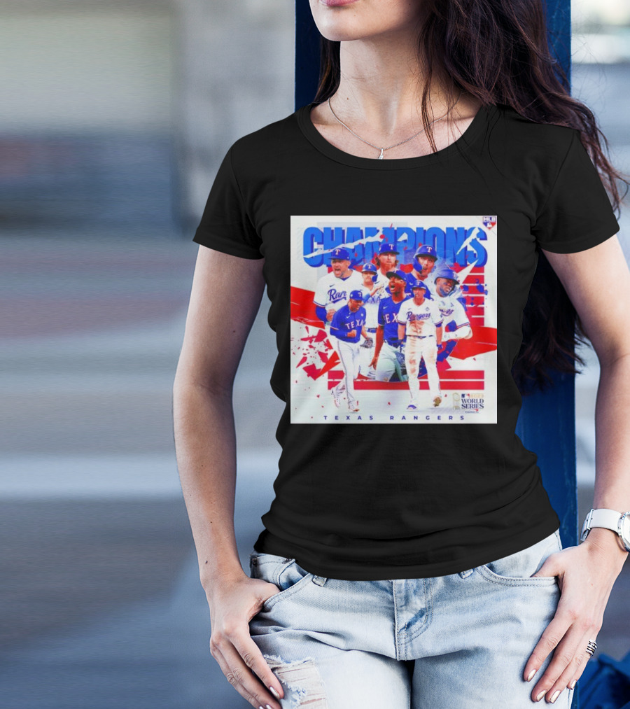 Texas Rangers World Series Champions MLB T-Shirt
