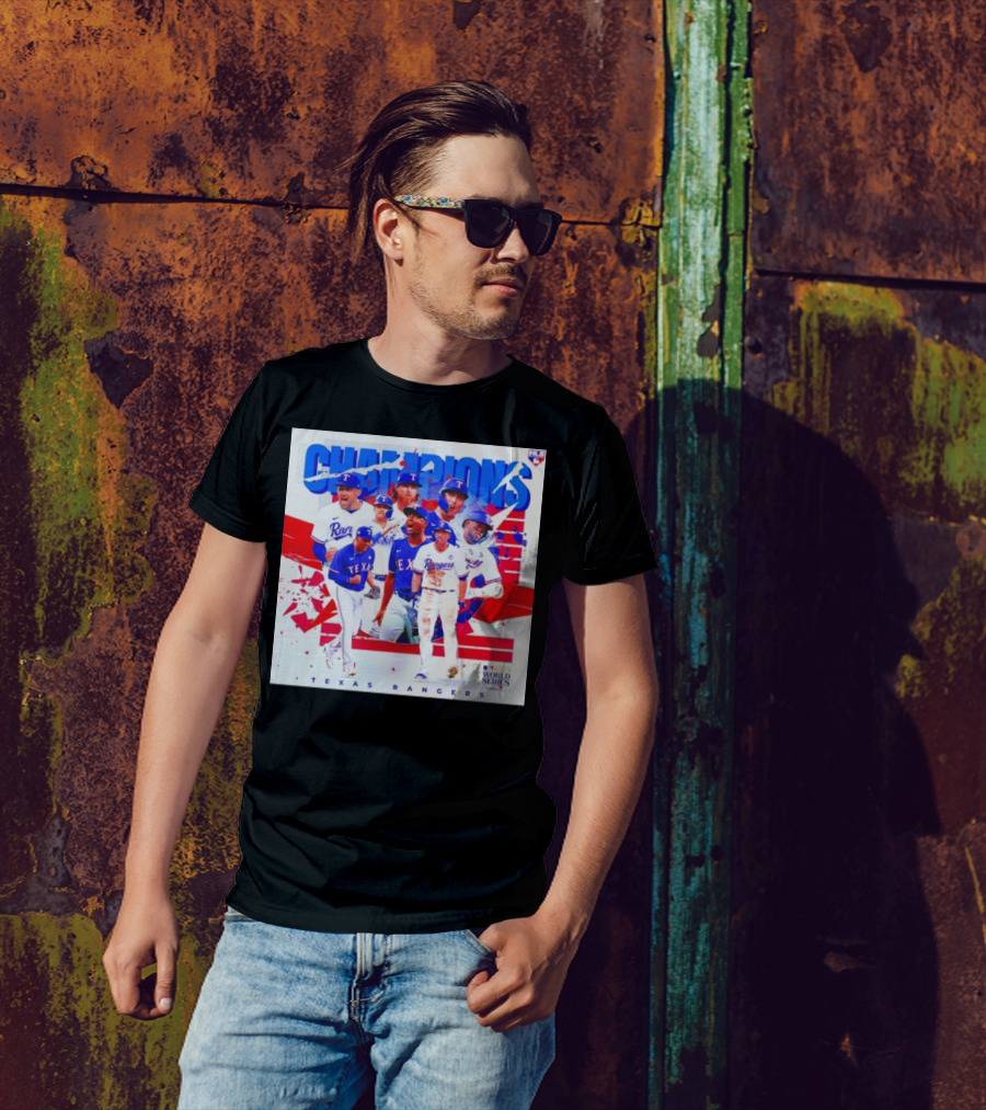 Texas Rangers World Series Champions MLB T-Shirt