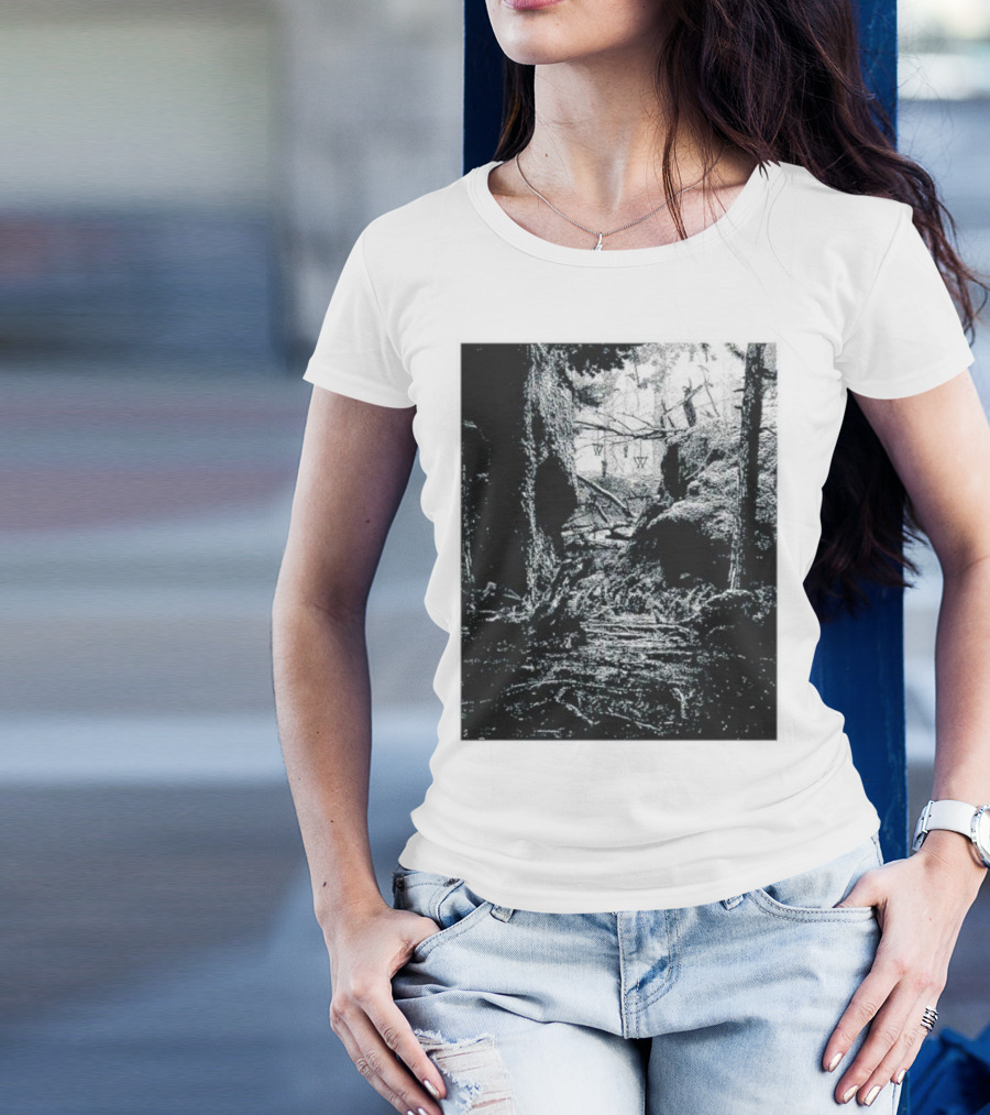 Alan Wake 2 Forest Pathway Exploration T-Shirt
