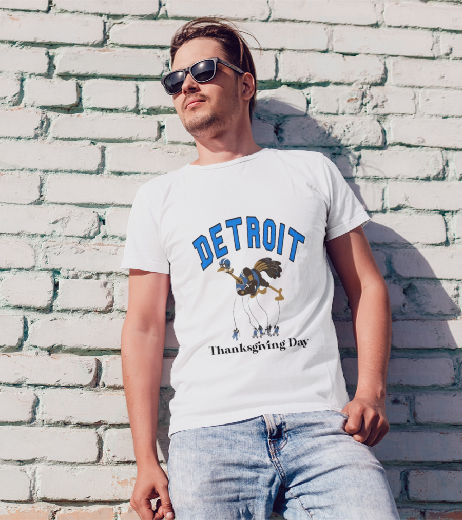 Detroit Thanksgiving Day Turkey T-Shirt