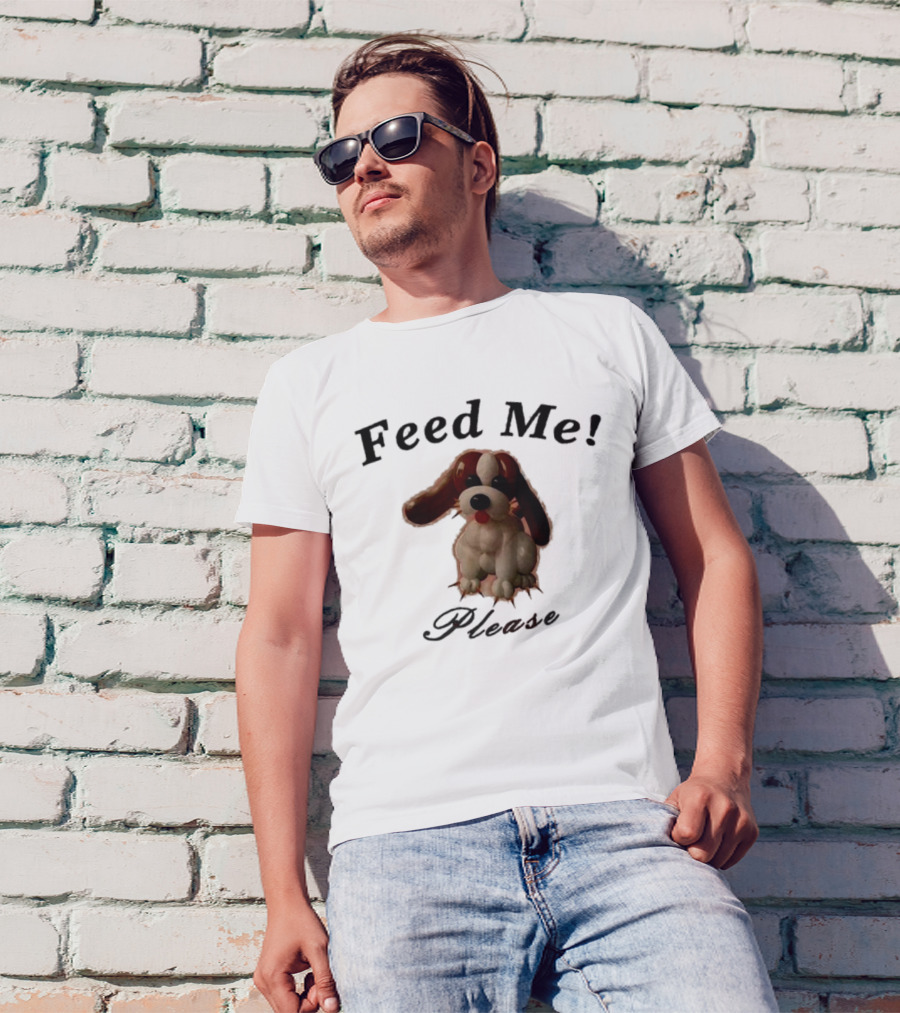 Milan Brielle Feed Me Please Puppy T-Shirt