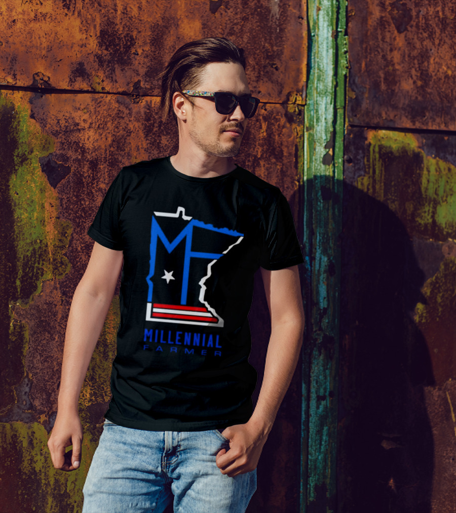 Millennial Farmer RWB Minnesota T-Shirt