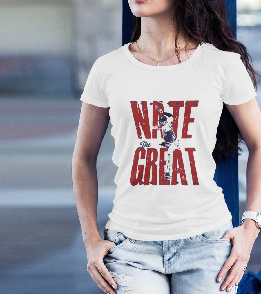 Nate The Great Nathan Eovaldi Baseball Pitcher T-Shirt