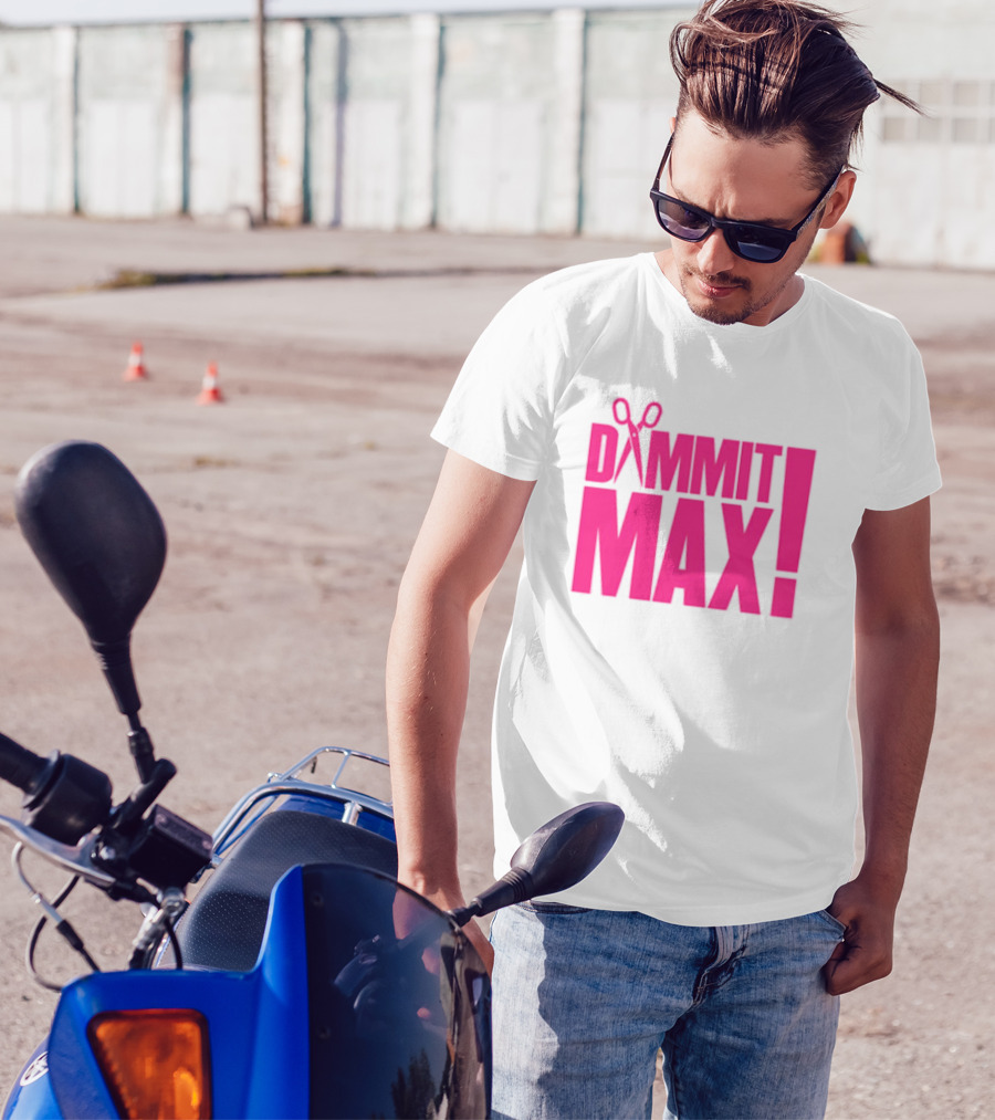 Dammit Max Scissors T-Shirt