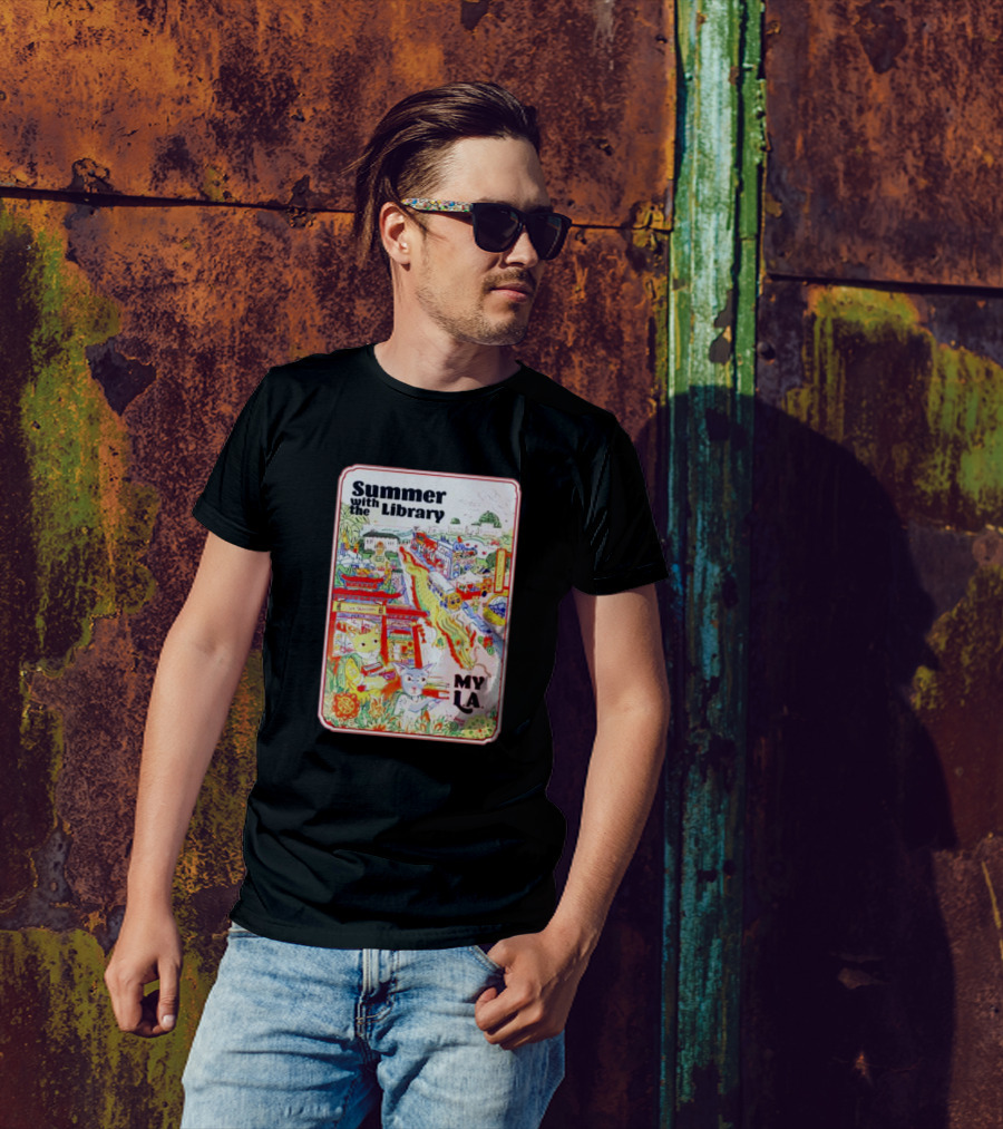 Summer With The Library My LA T-Shirt