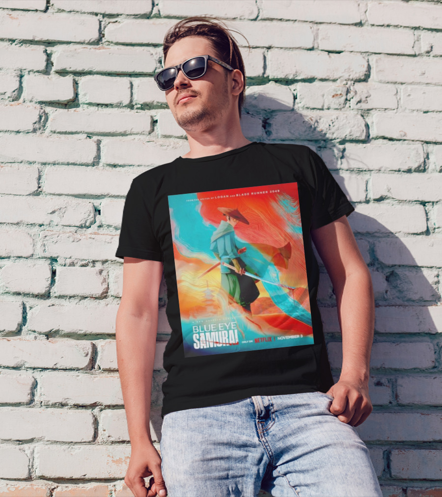 Blue Eye Samurai Logan Blade Runner 2049 Netflix November 3 T-Shirt