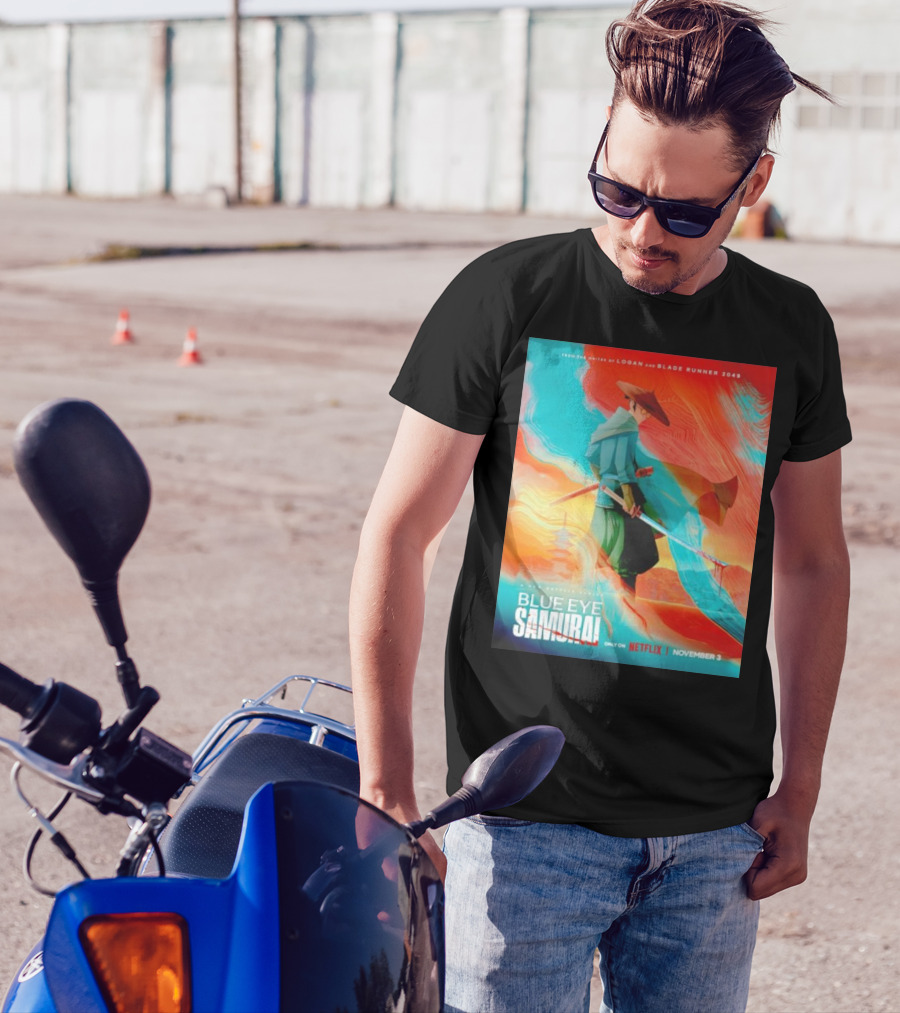 Blue Eye Samurai Logan Blade Runner 2049 Netflix November 3 T-Shirt