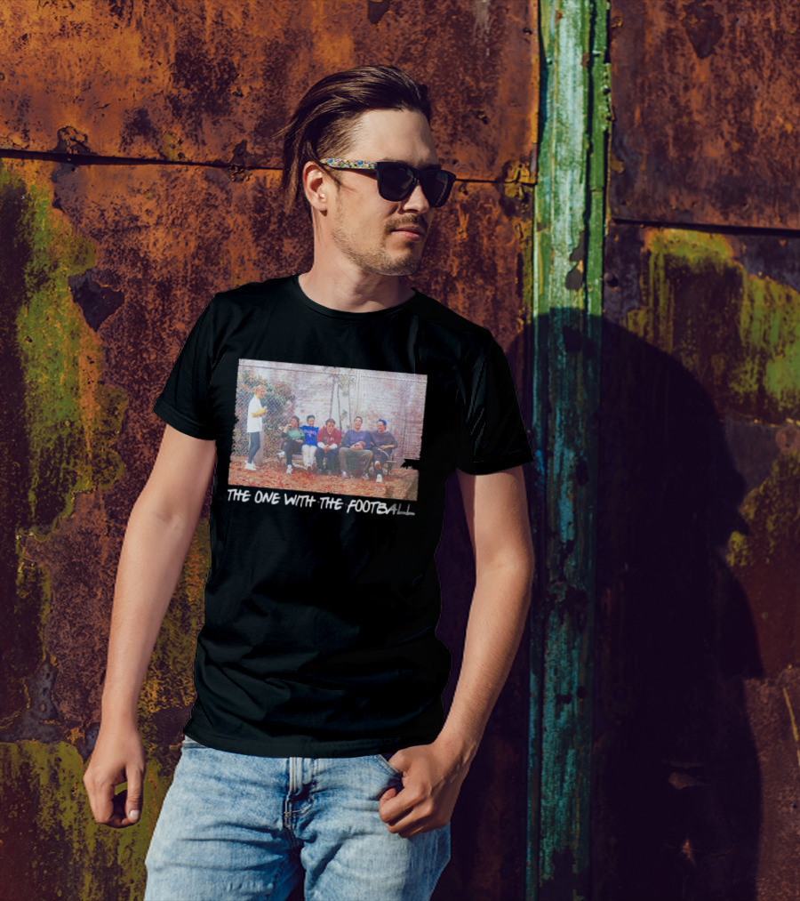 Friends The One With The Football Episode Group Photo T-Shirt
