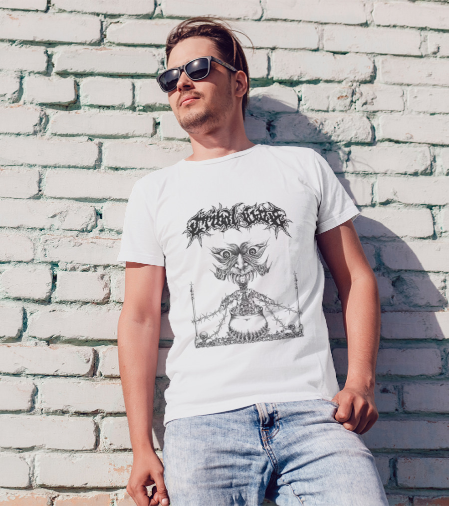 Tribal Gaze Cauldron Eyes And Thorns Mystical T-Shirt