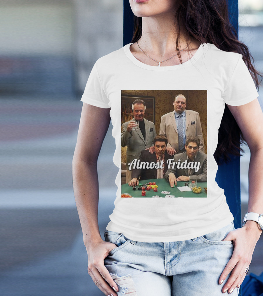 Almost Friday Poker Night Families T-Shirt