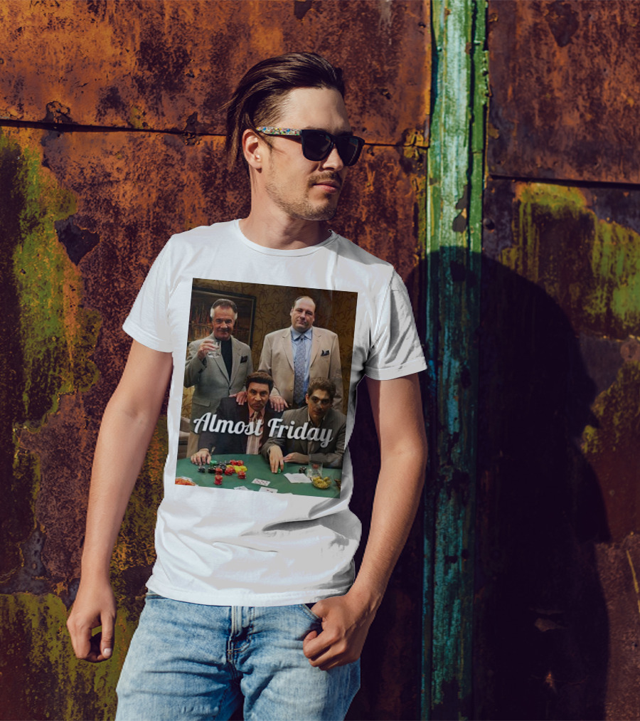 Almost Friday Poker Night Families T-Shirt
