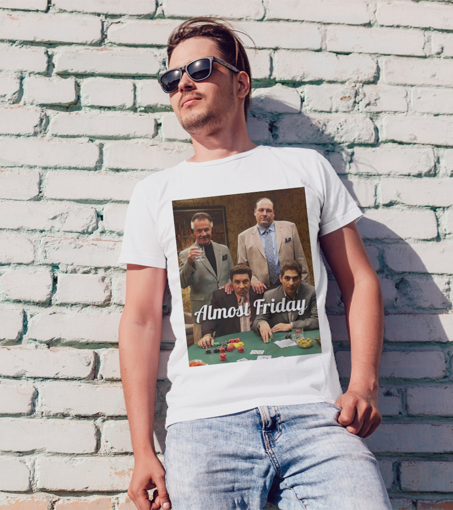 Almost Friday Poker Night Families T-Shirt