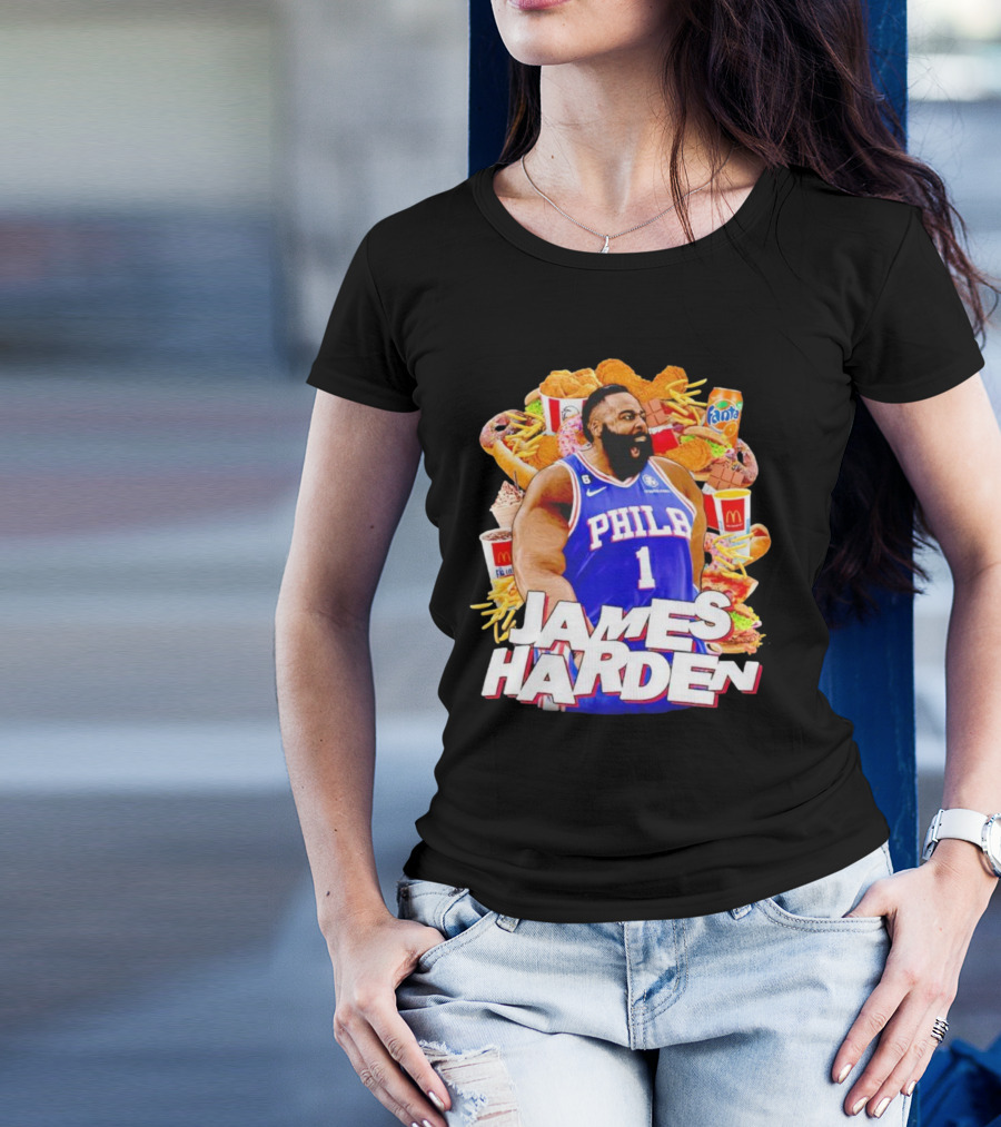 James Harden Philly Fast Food McDonald's Fanta T-Shirt