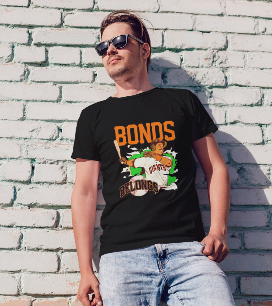 Bonds Giants Belongs T-Shirt