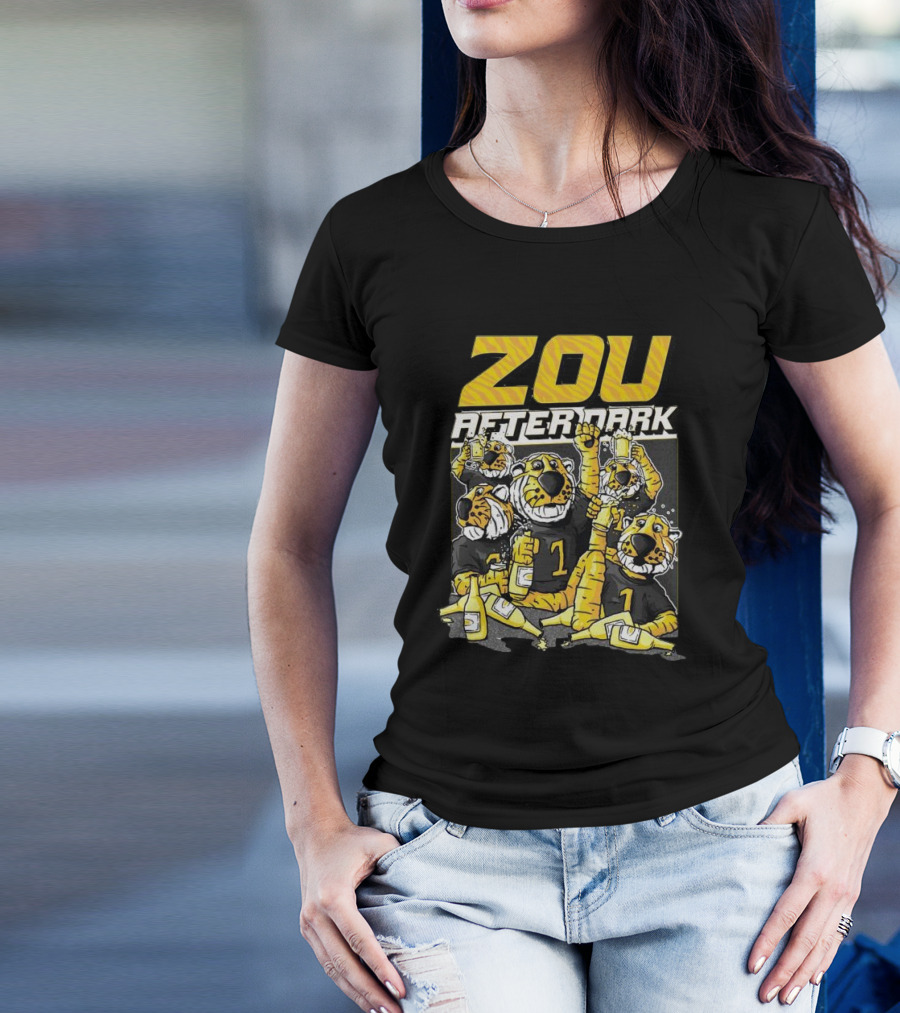 ZOU After Dark Missouri Tigers Party T-Shirt