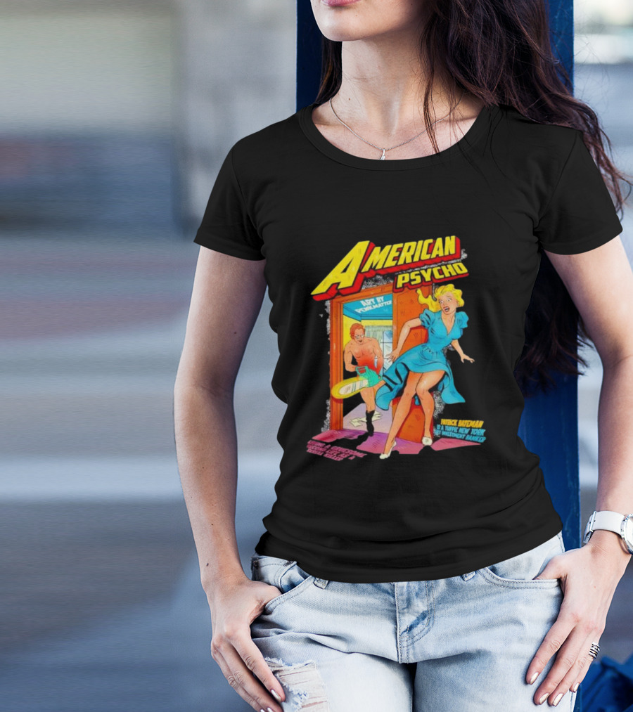 American Psycho Patrick Bateman New York Investment Banker T-Shirt