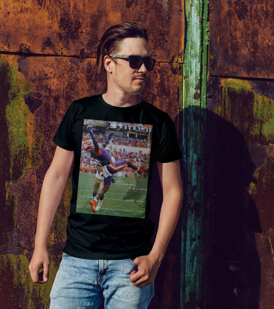 Clemson Tigers The Real Tyler Football Catch T-Shirt