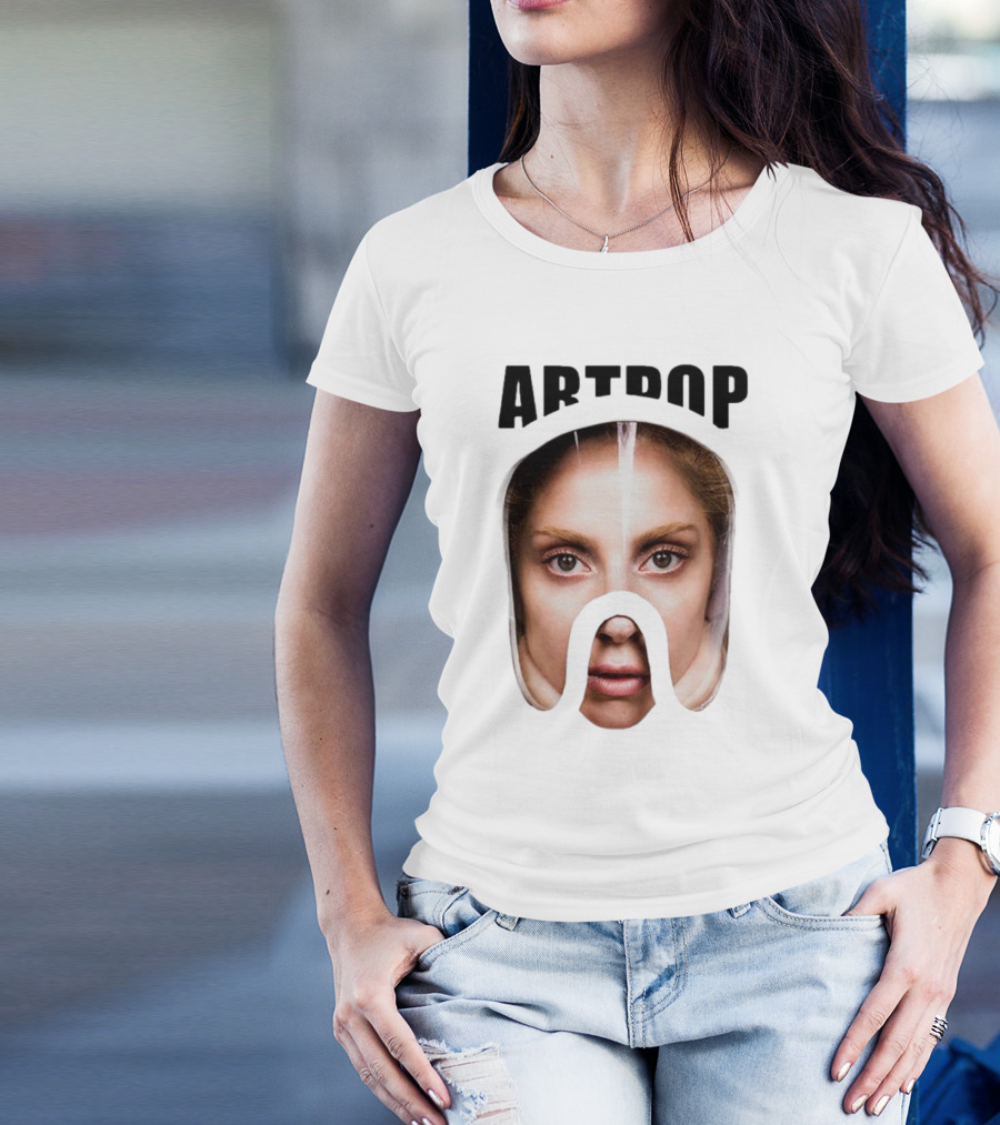 Lady Gaga Artpop Face Mask T-Shirt
