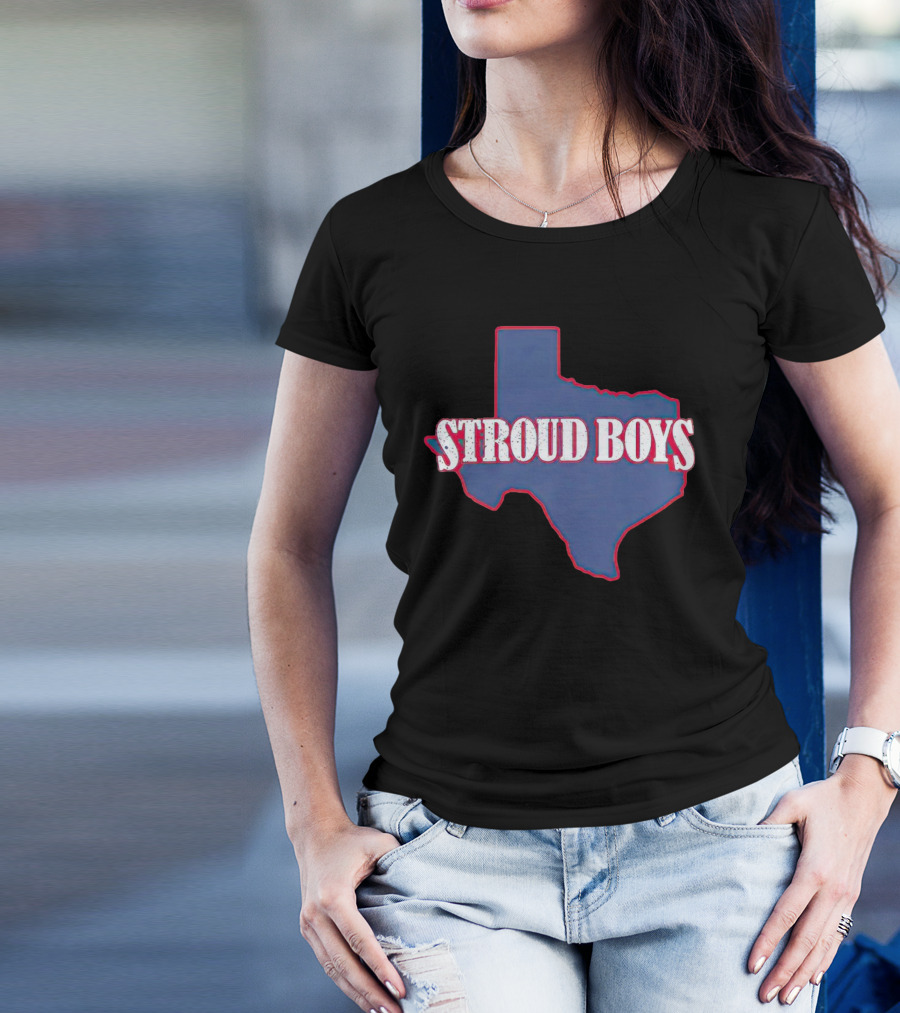 Texas Stroud Boys Texas Map T-Shirt