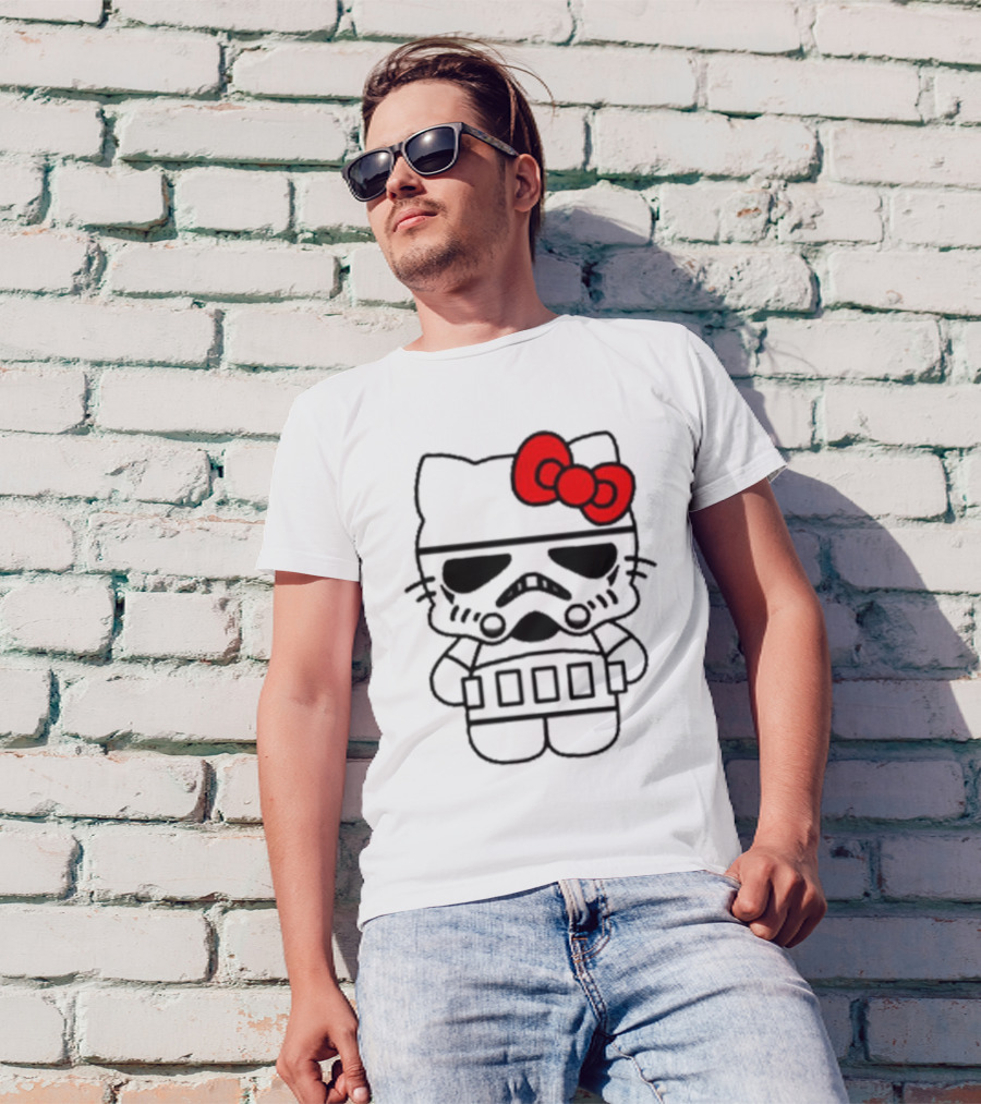 Hello Kitty Star Wars Stormtrooper Crossover T-Shirt