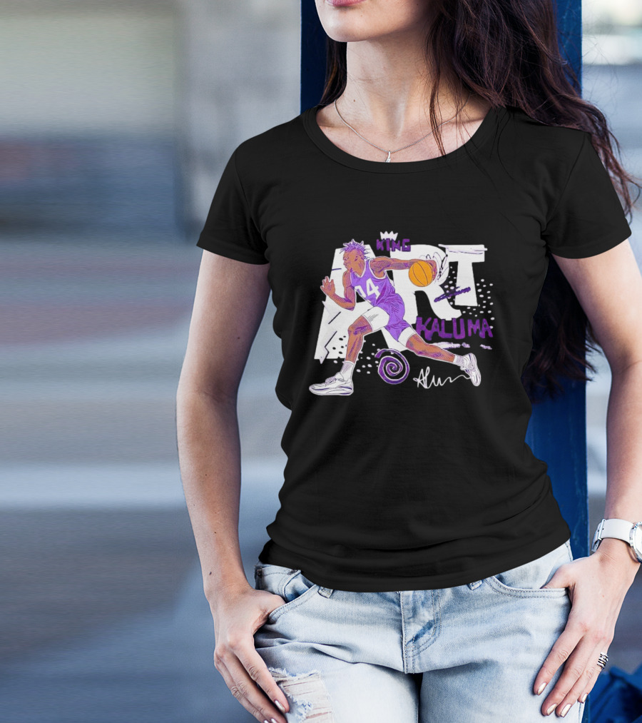 King Arthur Kaluma 14 Basketball Signature T-Shirt