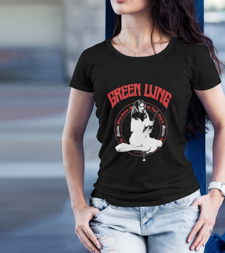 Green Lung Maxine Witch Queen Black Magic Ritual Iconic T-Shirt