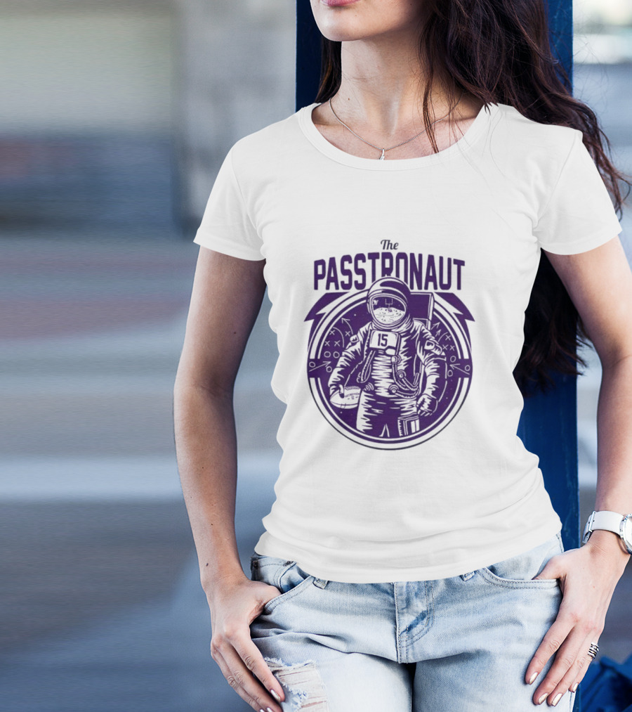 Minnesota Vikings The Passtronaut Astronaut Player Number 15 T-Shirt